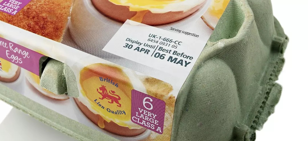 鸡蛋盒如何正确喷码?